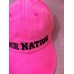 NWT victoria’s Secret ~pink~ Graphic Pink Nation Pink Adjustable Hat Cap  eb-22197222